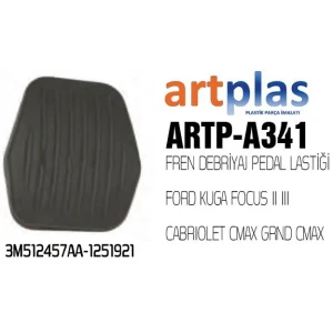 FREN DEBRİYAJ PEDAL LASTİĞİ FORD KUGA FOCUS II III CABRIOLET CMAX GRND CMAX