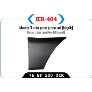 YAN ARKA PANO ÇITASI SOL KÜÇÜK MASTER III