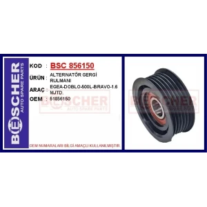 ALTERNATÖR GERGİ RULMANI EGEA-DOBLO-500L-BRAVO-1.6 MJTD.