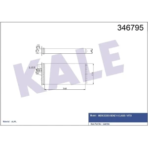 KALORİFER MEKANİK MERCEDES V CLASS VITO