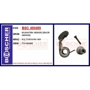 EKSANTRİK GERGİSİ R12 TOROS-R9 1400 (ZİNCİR GERGİSİ)