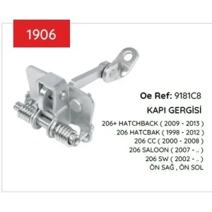 KAPI GERGISI 206 ÖN 9181 C8