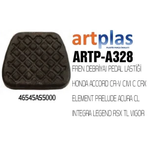 FREN DEBRİYAJ PEDAL LASTİĞİ HONDA ACCORD CR-V CIVI C CRX ELEMENT PRELUDE ACURA CL INTEGRA LEGEND RSX TL VIGOR