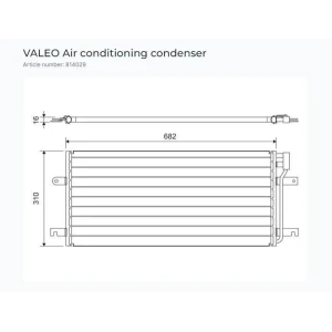 KONDENSER VOLKSWAGEN TRANSPORTER IV