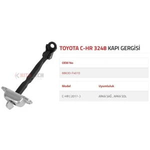 KAPI GERGİSİ C-HR ARKA 2017-