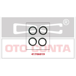 MANIFOLD CONTASI EMME BIPPER FIEST- NEMO 1.4 HDI P.206-BIPPER FIESTA NEMO 1.4 HDI EMME MANIFOLT TAKIM 4 ADET 8HS-8HT-8HX- DV4TD 0348.R2