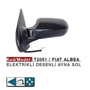 DIŞ DİKİZ AYNASI SAĞ ELEKTRİKLİ ALBEA PALIO