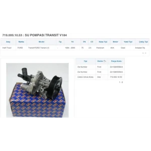 SU POMPASI TRANSIT V184