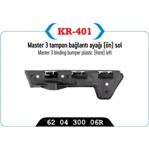TAMPON BAGLANTI BRAKETI ÖN SOL MASTER III