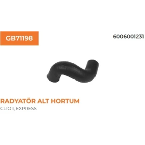 RADYATÖR HORTUMU ALT R19 CLIO EXPRESS <98 1.4D
