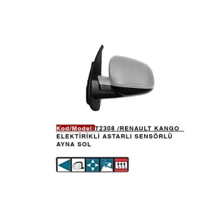 AYNA SOL RENAULT KANGO 4 MERCEDES CITAN ELEKTRİKLİ ASTARLI REZİZSTANSLI