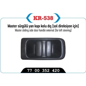 YAN SÜRGÜLU KAPI KOLU MASTER