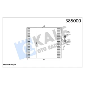 KLİMA RADYATÖRÜ BMW 520 I523 I525 TD525 TDS528