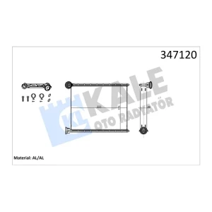 KALORİFER BRAZING C3 PICASSO PEUGEOT 308 308 SW 308 CC RCZ