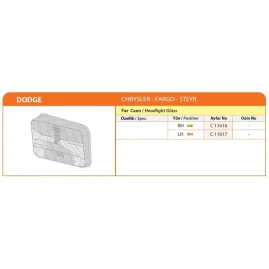DODGE CHRYSLER-FARGO-STEYR FAR CAMI SAG