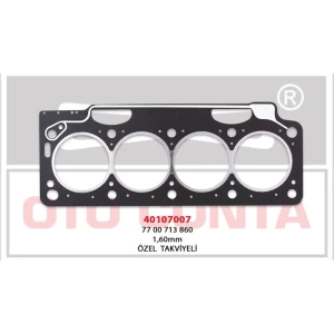 SİLİNDİR KAPAK CONTASI R11 21 1700 R-11-21-1700 SİLİNDİR KAPAK CONTASI LPG'LI OZEL TAKVİYELİ 1.60 MM F1N720-F2N700-710-722 7700713860