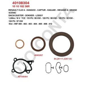 ALT TAKIM CONTA VİTON KEÇELİ RENAULT CLİO 4 900CC 12 V -1.200CC 16 V TCE H5F 400-408-412 H4B 400-408-410