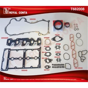 TAKIM CONTA CORTECO KEÇELİ REINZ S.LASTİKLİ SİLİNDİR KAPAK CONTASIZ FIAT LINEA DOBLO 1.3D MULTIJET 90HP 199.A3.000 263.A6.000