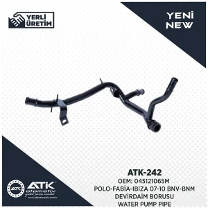 DEVİRDAİM BORUSU VOLKSWAGEN POLO-FABİA 07-10 BNV-B