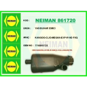 YAĞ BUHAR EMICI KANGOO-CLIO-MEGAN-EXP-R19D F8Q