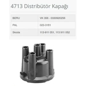 DİSTRİBÜTÖR KAPAĞI FAVORIT 1.3 1.5 LX