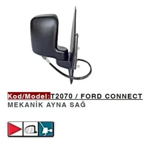 DIŞ DİKİZ AYNASI SAĞ MEKANİK CONNECT