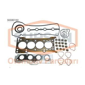 MOTOR TAKIM CONTA MAZDA 3 16V ENG.(B6ZE - Z6) KEÇE Lİ, SUPAP LASTİKLİ - SİLİNDİR KAPAK CONTALI