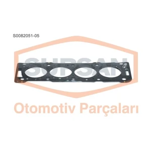 SİLİNDİR KAPAK CONTASI PEUGEOT PARTNER / CİTROEN B ERLİNGO (ENG. DW8) 5 ÇENTİK - ÇOK KATMANLI ÇELİK