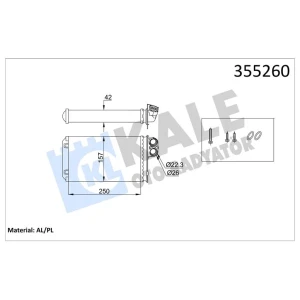KALORİFER PEUGEOT 406KALORİFER