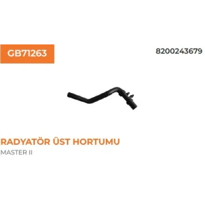 RADYATÖR ÜST HORTUMU RENAULT MASTER II-MOVANO 2,2-