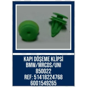 KAPI DÖŞEME KLİPSİ BMW/MRCDS/UNI