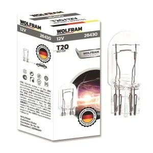 AMPUL 12V T20 T20 JUMBO DİPSİZ ÇİFTLİ 21/5 W3x16q GARANTİSİ YOKTUR