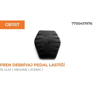 PEDAL LASTİĞİ FREN DEBRİYAJ R19 MEGANE 1.9D