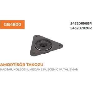 AMORTİSÖR TABLASI TAKOZU MEGANE IV KADJAR QASHQI II 543206