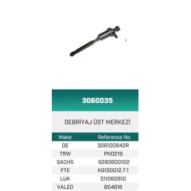 DEBRIYAJ ÜST MERKEZI CLIO IV HB 12> CLIO IV GRANDTOUR 13> CAPTUR 13> CLIO IV VAN 14> KG150012.7.1