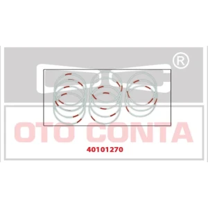 GOMLEK CONTASI R12 1300 R12 1300 CC MOTOR GOMLEK CONTASI 810.05 810.10 810.06