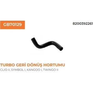 TURBO GERİ DÖNÜŞ HORT. PLASTİK HARİÇ DACIA LOGAN-S