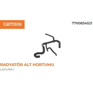 RADYATÖR ALT HORTUMU RENAULT LAGUNA I 2,0 77008345