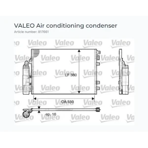 KONDENSER RENAULT KANGOO II KURUTUCU İLE