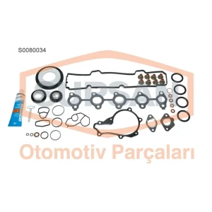 MOTOR TAKIM CONTA PEUGEOT 206-307 1.4 HDI 8V (ENG. DV4) VR KEÇELİ, SİLİNDİR KAPAK CONTASIZ