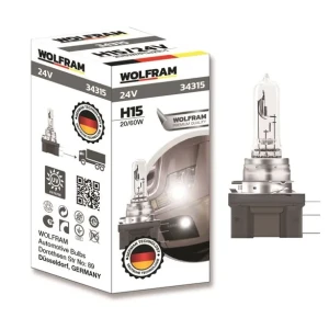 AMPUL 24V H15 STANDART IŞIK 20/60 PGJ23t-1 GARANTİSİ YOKTUR