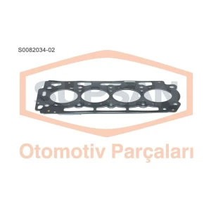 SİLİNDİR KAPAK CONTASI PEUGEOT 206-307 1.4 HDI 8V (ENG. DV4) 3 ÇENTİK - ÇOK KATMANLI ÇELİK