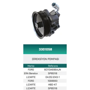 DİREKSİYON POMPASI HİDROLİK FORD TRANSIT 2006 HATTAT/HEMA