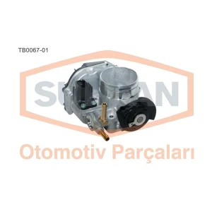 GAZ KELEBEĞİ VW BORA GOLF POLO 1.6 (AEH AHL APF AKL) Ø56MM / D KONNEKTÖR / 7 PİN