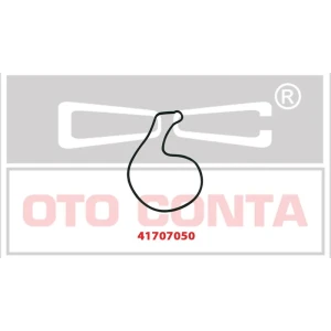PEUGEOT CİTROEN 1.4 1.6 DV4 DV6 HDI DEVİRDAİM CONTA KAUÇUK