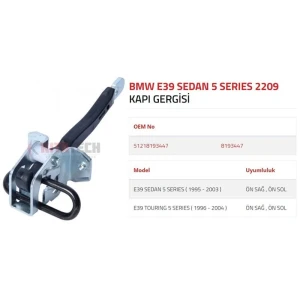 KAPI GERGİSİ E39 ÖN