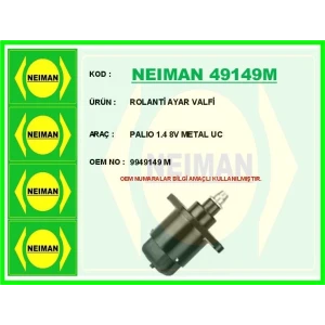 ROLANTİ AYAR VALFİ PALIO 1.4 8V METAL UC