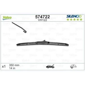 SİLENCİO HİBRİD TİP SİLECEK HİBRİD VM122 (X1) (350 MM)