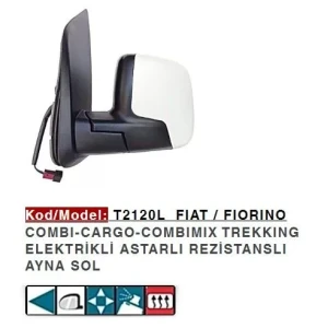 DIŞ DİKİZ AYNASI SOL ELEKTRİKLİ FIORINO