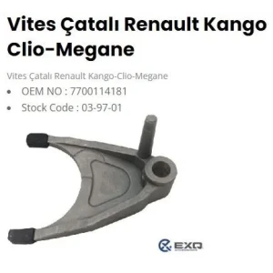 VITES ÇATALI EM 5 VITES CLIO KANGOO MEGANE